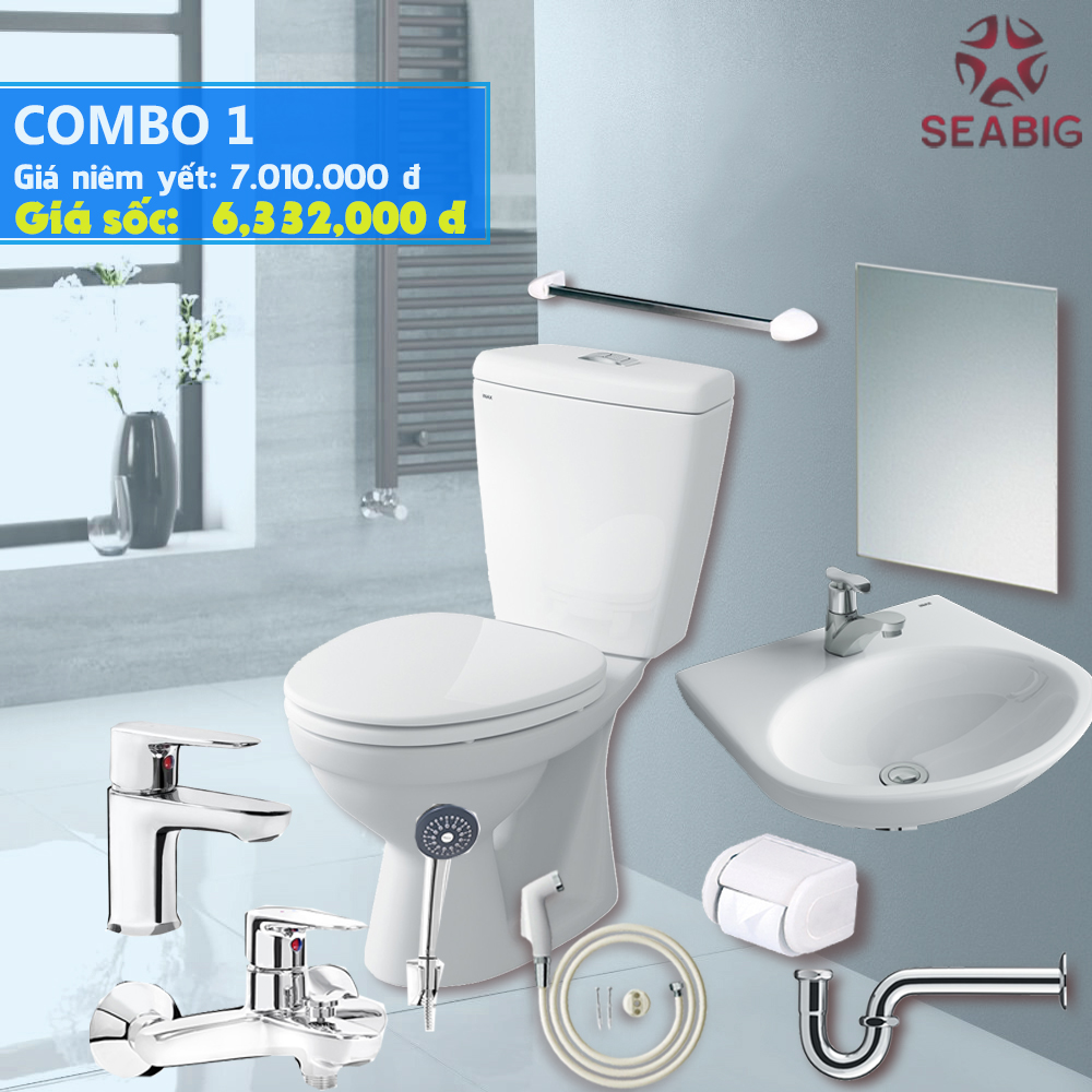 Mua Combo thiết bị vệ sinh Inax với giá chỉ từ 6.332.000đ