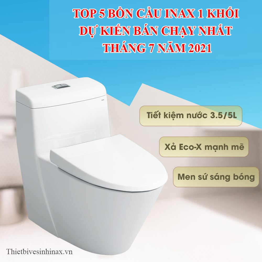 Top bồn cầu Inax bán chạy