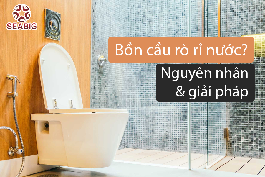 Bồn cầu Inax bị rò rỉ nước là do đâu?