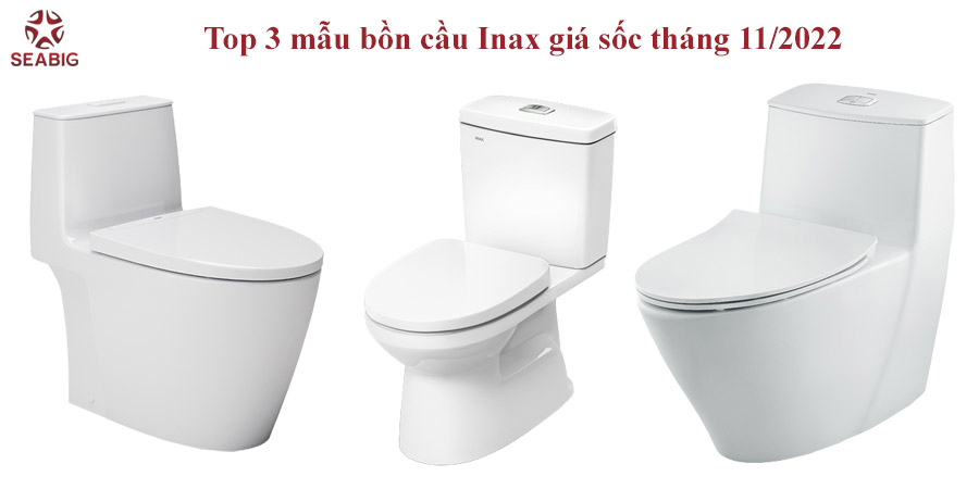 bồn cầu Inax giá sốc tại SEABIG